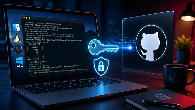 Conectando no GitHub via SSH