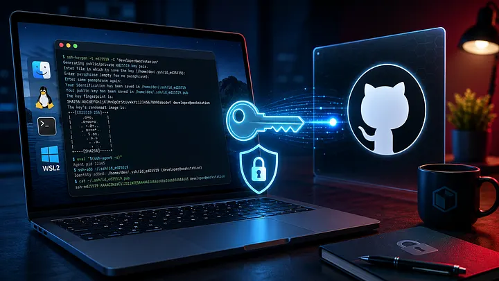 Conectando no GitHub via SSH
